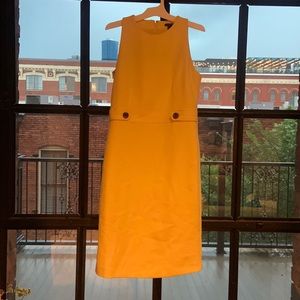 Yellow Ann Taylor Sheath Dress